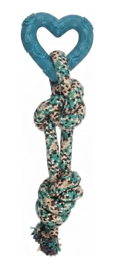JUGUETE INTERACTIVO DE CUERDA PARA PERROS 24 CM - 1