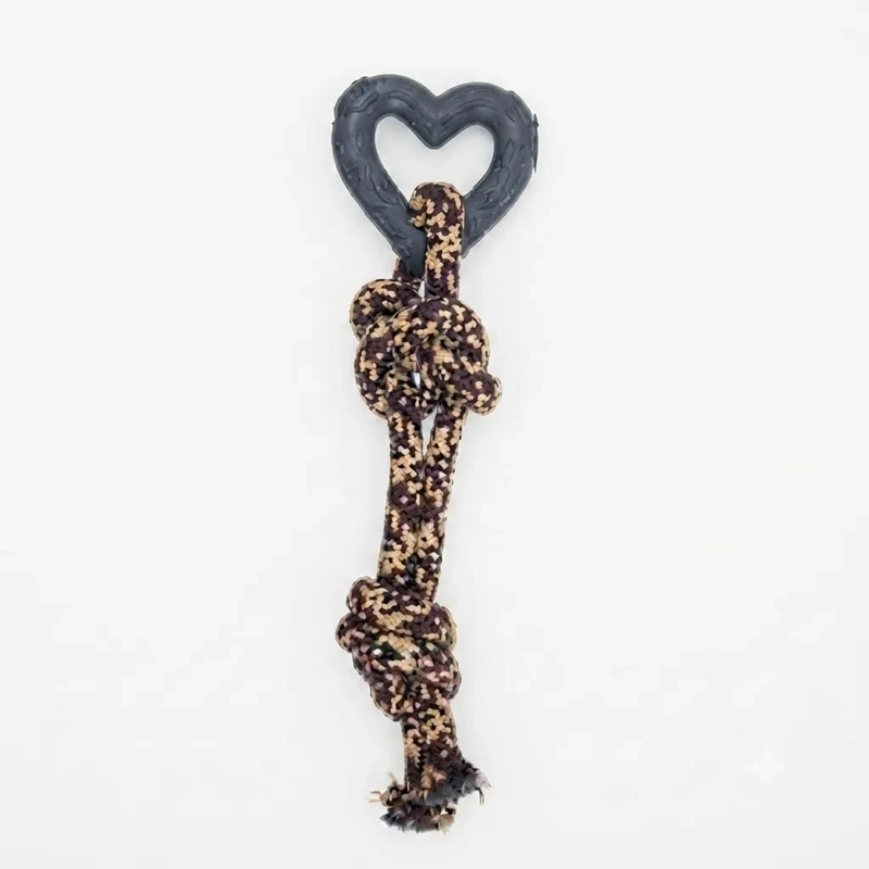 JUGUETE INTERACTIVO DE CUERDA PARA PERROS 24 CM - 2