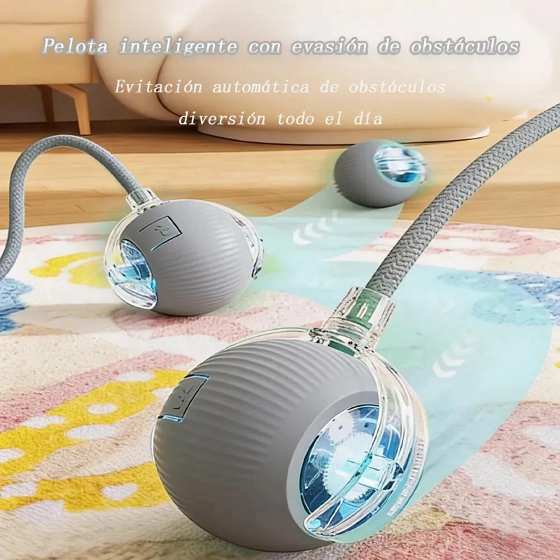 PELOTA INTERACTIVA RECARGABLE PARA PERROS Y GATOS - 3