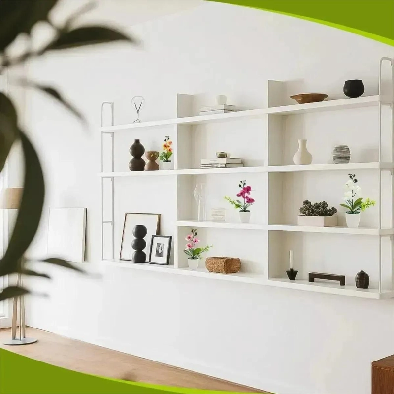 SET DE 4 PLANTAS ARTIFICIALES DE ORQUIDEAS EN MACETAS DECORATIVAS - 5