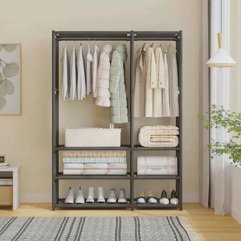 PERCHERO ORGANIZADOR CON ZAPATERO DESMONTABLE 95X36X170 CM - 3