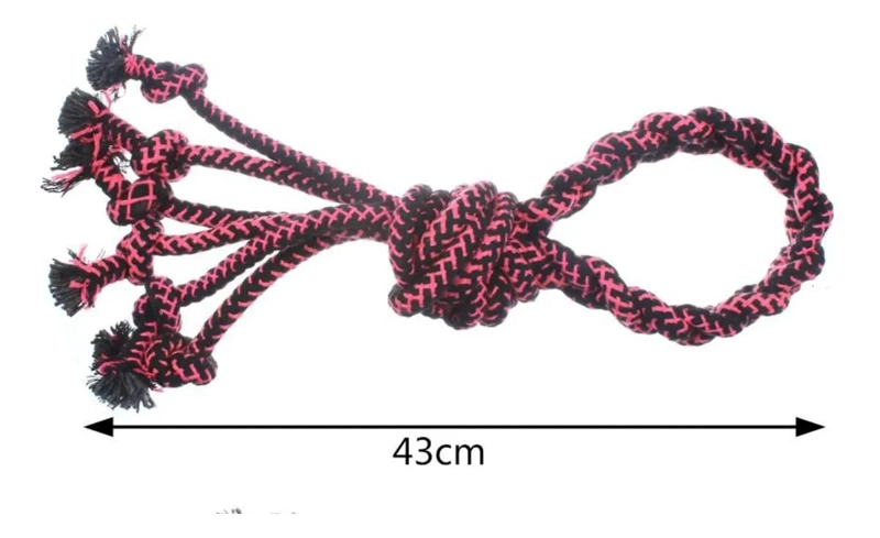MORDEDOR CUERDA RESISTENTE EXTRA GRANDE PARA PERROS - 3