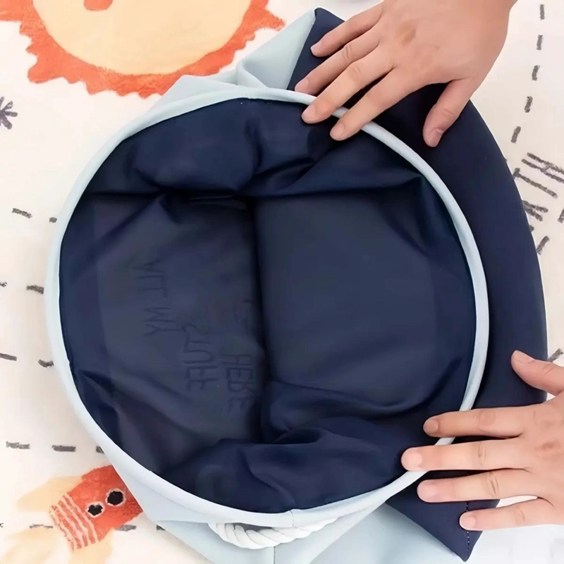 CANASTO PLEGABLE ORGANIZADOR INFANTIL PARA JUGUETES Y ROPA - 3