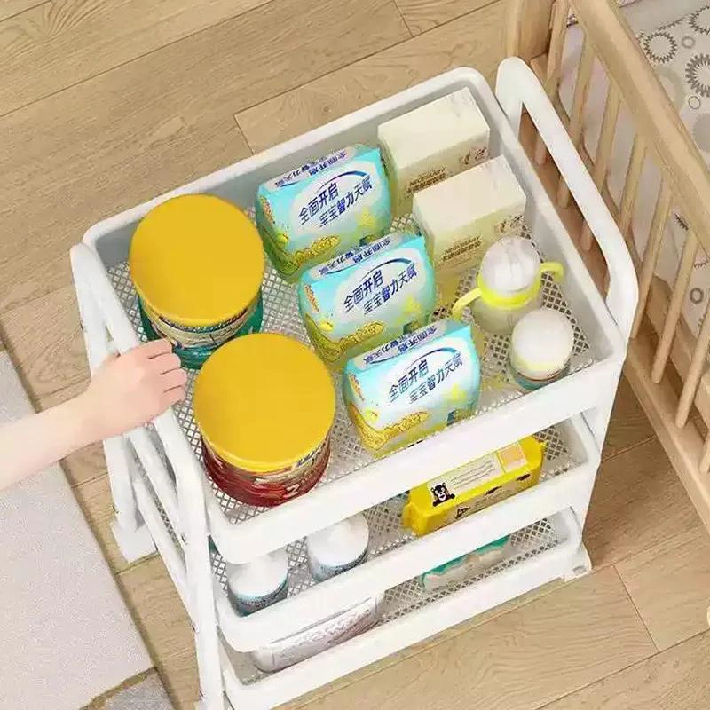 CARRO ORGANIZADOR DESLIZANTE DE COCINA 3 NIVELES CON RUEDAS - 7