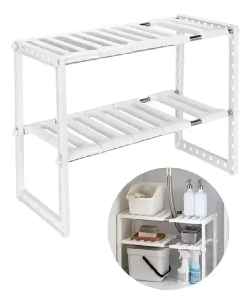 ORGANIZADOR MULTIUSO PARA COCINA CON NIVELES AJUSTABLES - 1