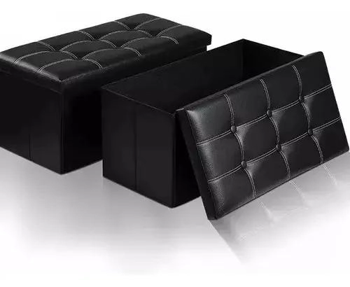 BANQUETA BAUL PLEGABLE ORGANIZADOR PARA EL HOGAR - 7