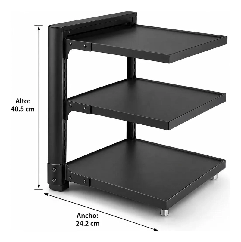 ESTANTE ORGANIZADOR DE OLLAS 3 NIVELES PARA COCINA COMPACTO - 3