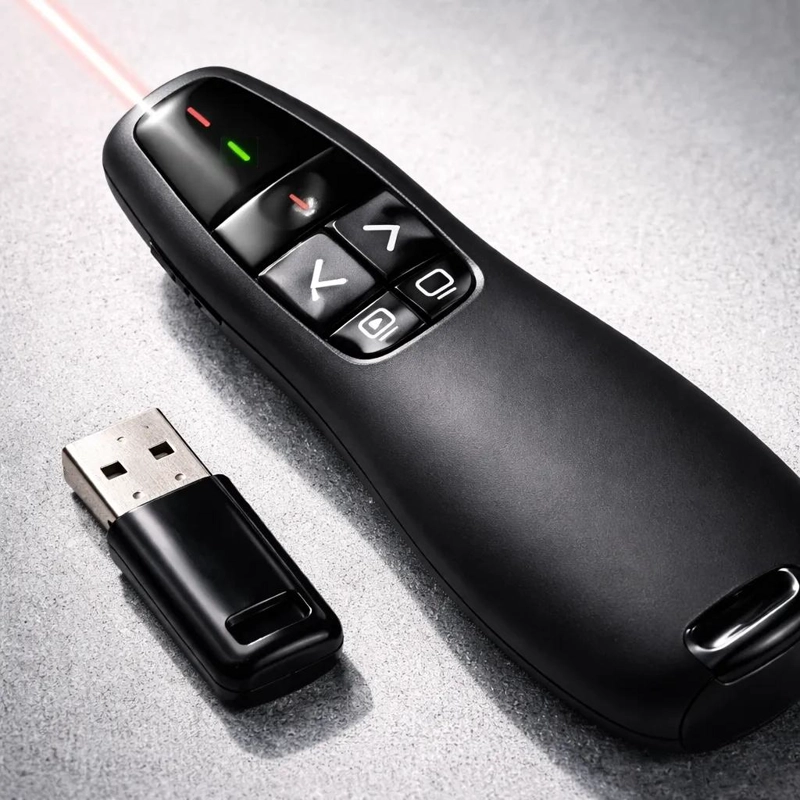 PRESENTADOR INALAMBRICO CON PUNTERO LASER Y CONTROL REMOTO - 3