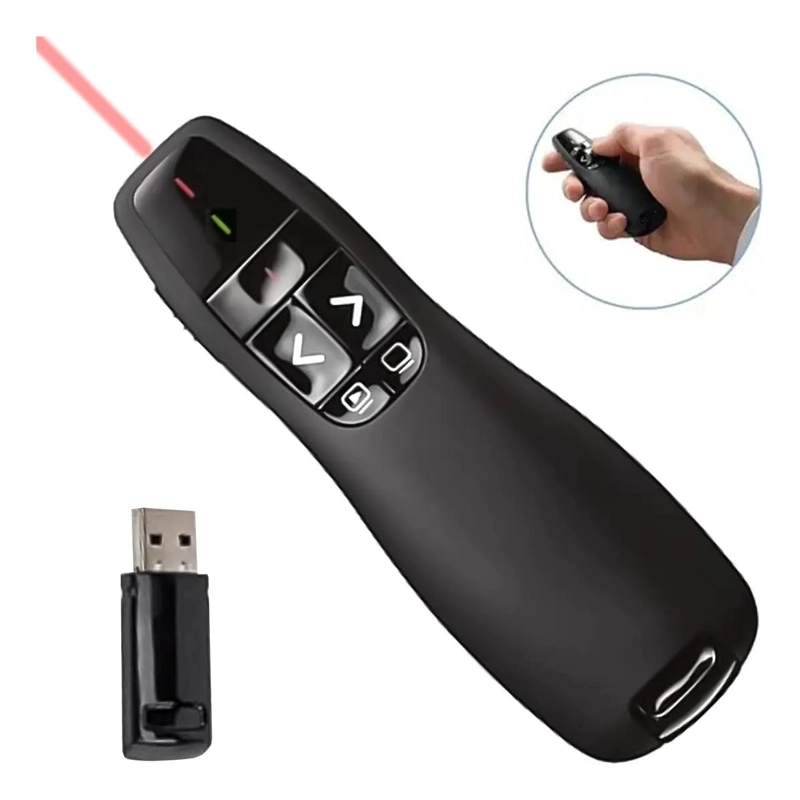 PRESENTADOR INALAMBRICO CON PUNTERO LASER Y CONTROL REMOTO - 5