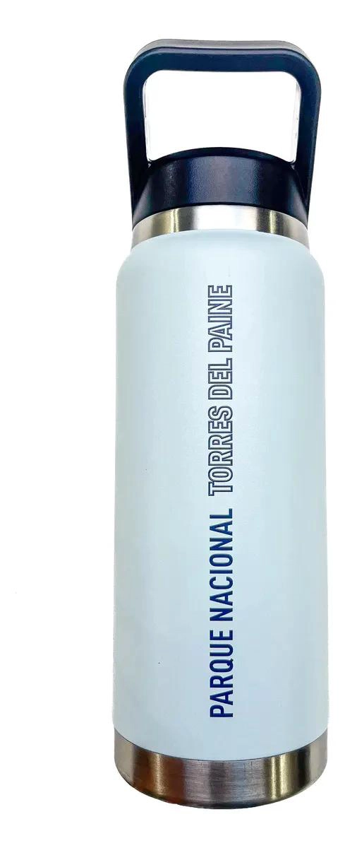 BOTELLA DE ACERO INOXIDABLE 750ML DOBLE PARED FAUNA CHILENA PUMA - 2