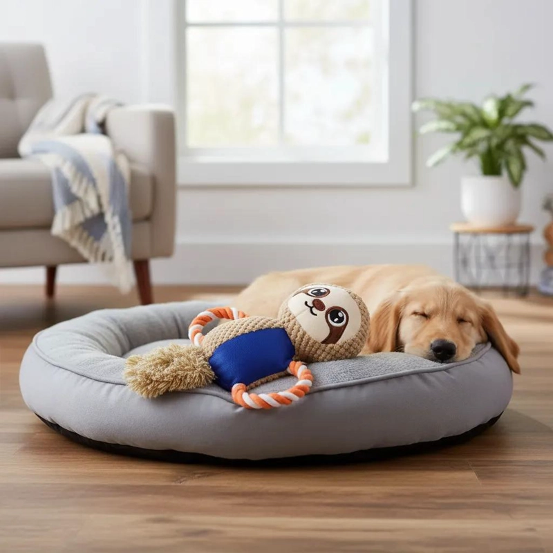 JUGUETE PELUCHE PEREZOSO INTERACTIVO PARA PERROS - 10
