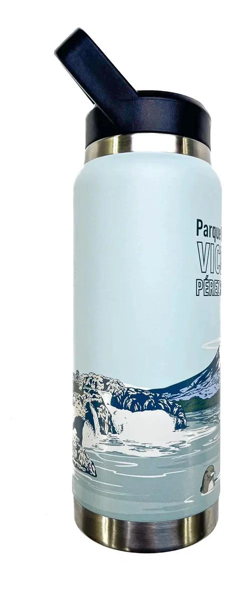 BOTELLA DE ACERO INOXIDABLE 750ML DOBLE PARED PARA BEBIDAS FRIAS Y CALIENTES - 2