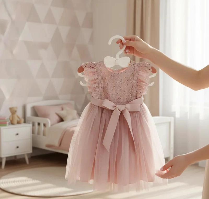 PACK DE 30 COLGADORES AJUSTABLES ANTIDESLIZANTES PARA ROPA INFANTIL - 3