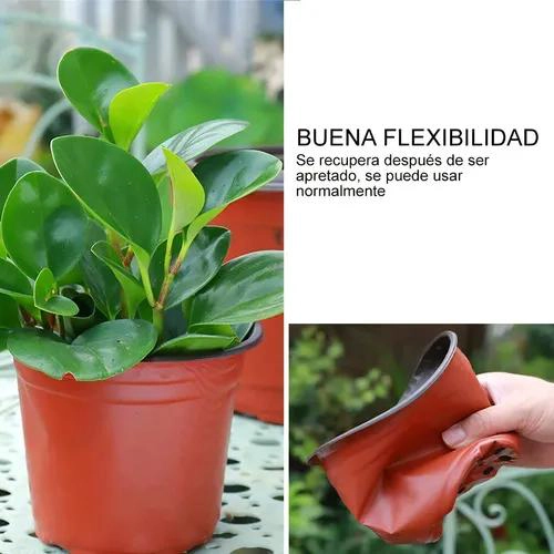 MACETAS DE PLASTICO PARA SEMILLEROS 135 UNIDADES 8.8X7.5CM - 4