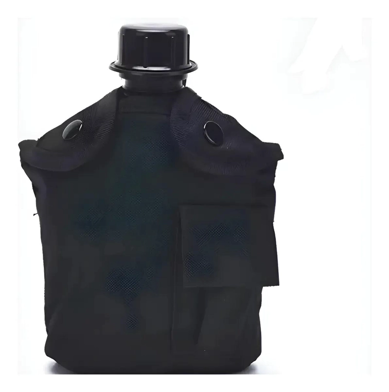 CANTIMPLORA TACTICA DE 1 LITRO CON FUNDA Y TAZA INTEGRADA - 1