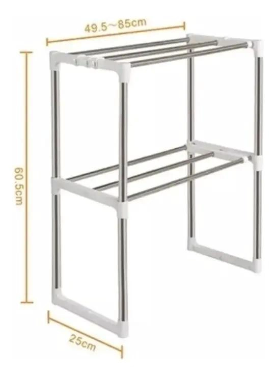 ORGANIZADOR DE COCINA MULTIUSO CON ESTANTES AJUSTABLES - 6