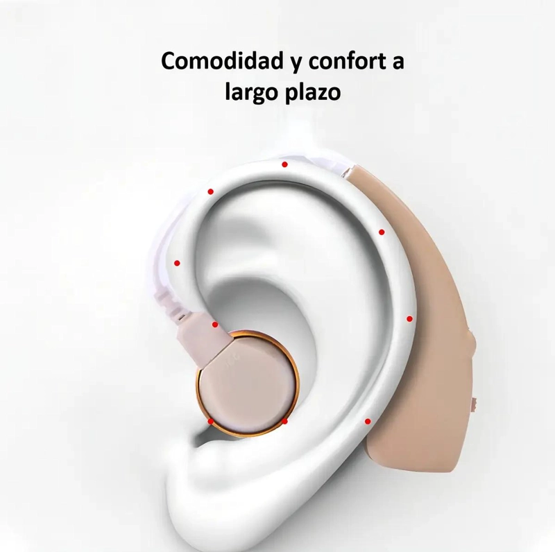 AUDIFONO AMPLIFICADOR ORTOPE DICO REGULABLE PARA SORDERA - 5