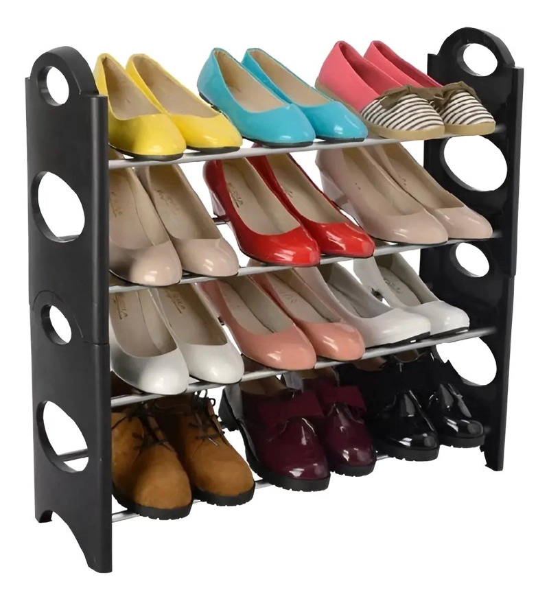 ORGANIZADOR DE ZAPATOS DE 4 NIVELES PARA AHORRAR ESPACIO - 4