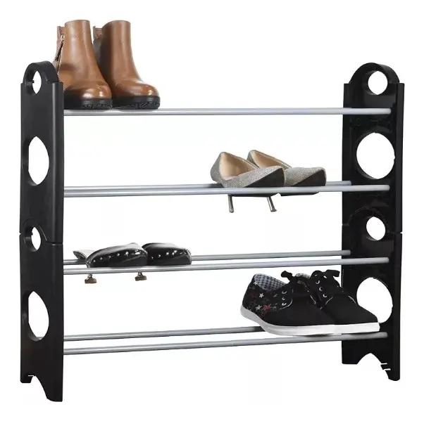 ORGANIZADOR DE ZAPATOS DE 4 NIVELES PARA AHORRAR ESPACIO - 5