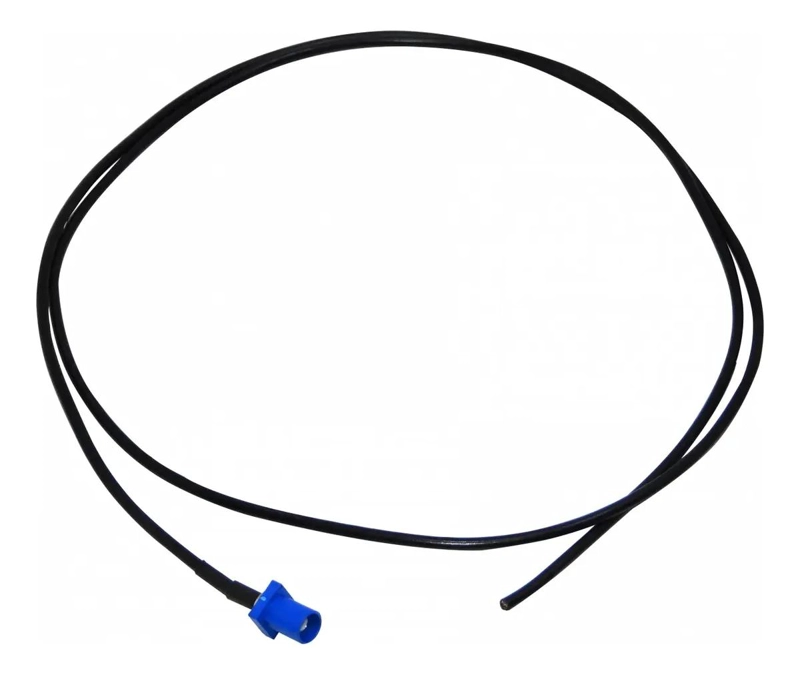 PIGTAIL AUTOMOTRIZ 100CM FAKRA C MACHO RG174 NEGRO - 1
