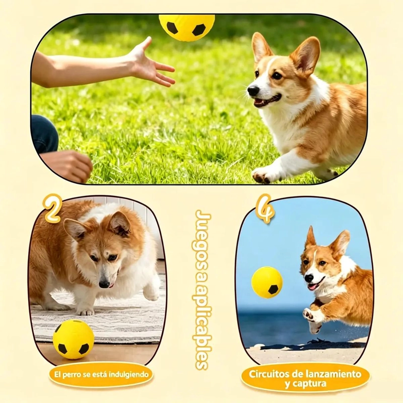 SET DE 4 JUGUETES DE CUERDA RESISTENTES PARA PERROS - 5