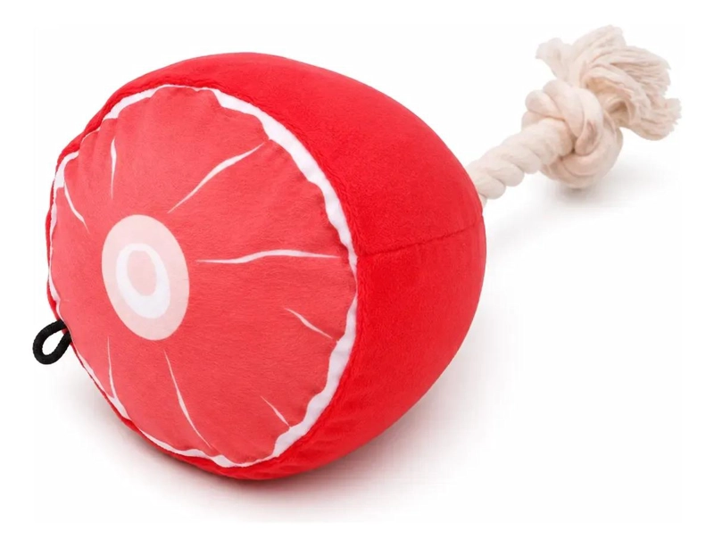 JUGUETE DE PELUCHE CON CUERDA PARA PERROS MEDIANOS Y GRANDES - 1