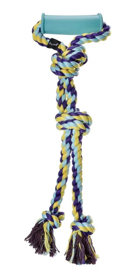 JUGUETE INTERACTIVO PARA PERROS CON CUERDA DE 45 CM - 1