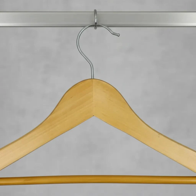 PACK DE 10 COLGADORES DE MADERA PARA ROPA INFANTIL - 2