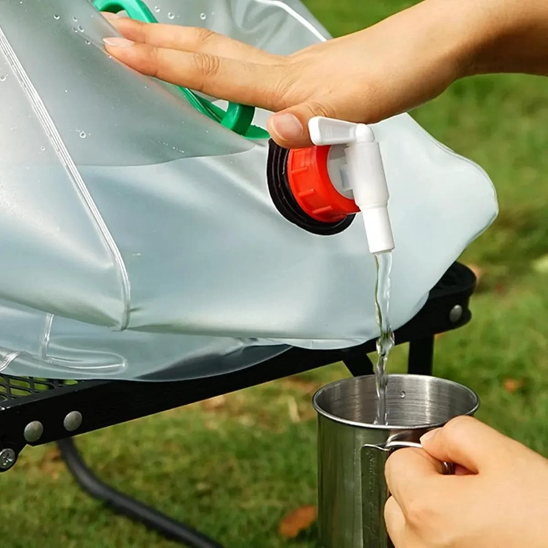 CONTENEDOR PLEGABLE DE AGUA 20 LITROS PARA CAMPING - 7