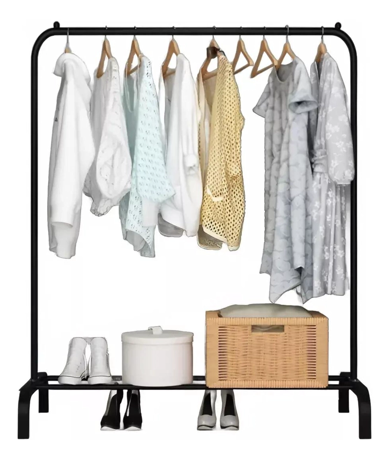 PERCHERO COLGADOR METALICO PARA ORGANIZAR ROPA - 1