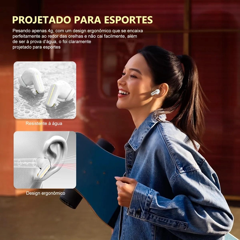 AURICULARES INALAMBRICOS BLUETOOTH CON SONIDO HI-FI Y MODO DUAL - 7