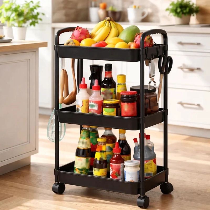 ORGANIZADOR DE GABINETES DE COCINA 3 NIVELES PARA ALMACENAMIENTO - 3