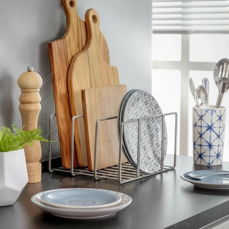 ORGANIZADOR DE COCINA DE METAL PARA MUEBLES 14X21,5X25 CM - 1