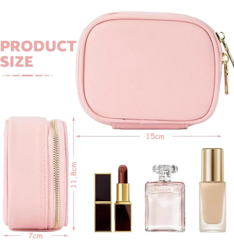 BOLSO DE MAQUILLAJE CON ESPEJO LED Y LUZ AJUSTABLE - 2