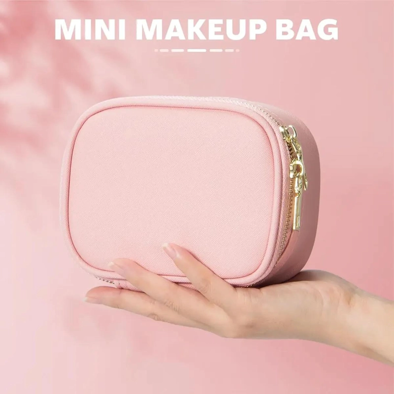 BOLSO DE MAQUILLAJE CON ESPEJO LED Y LUZ AJUSTABLE - 5