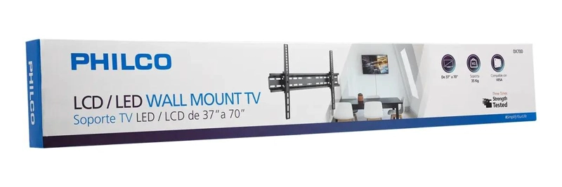 SOPORTE MURAL PARA PANTALLAS DE 37 A 70 PULGADAS - 2
