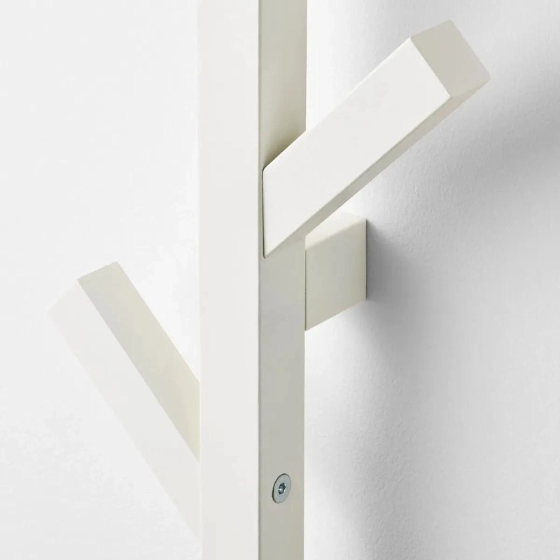 COLGADOR DE PARED DE MADERA MACIZA PARA ORGANIZACION - 2