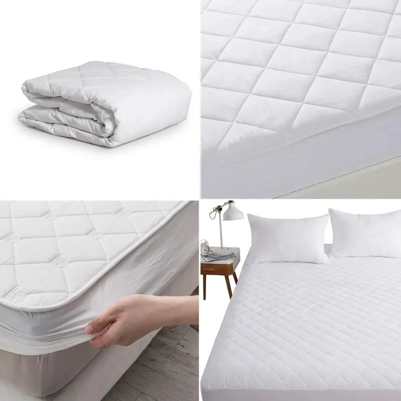 CUBRECOLCHON IMPERMEABLE 1.5 PLAZAS CON FUNDA AJUSTABLE - 9