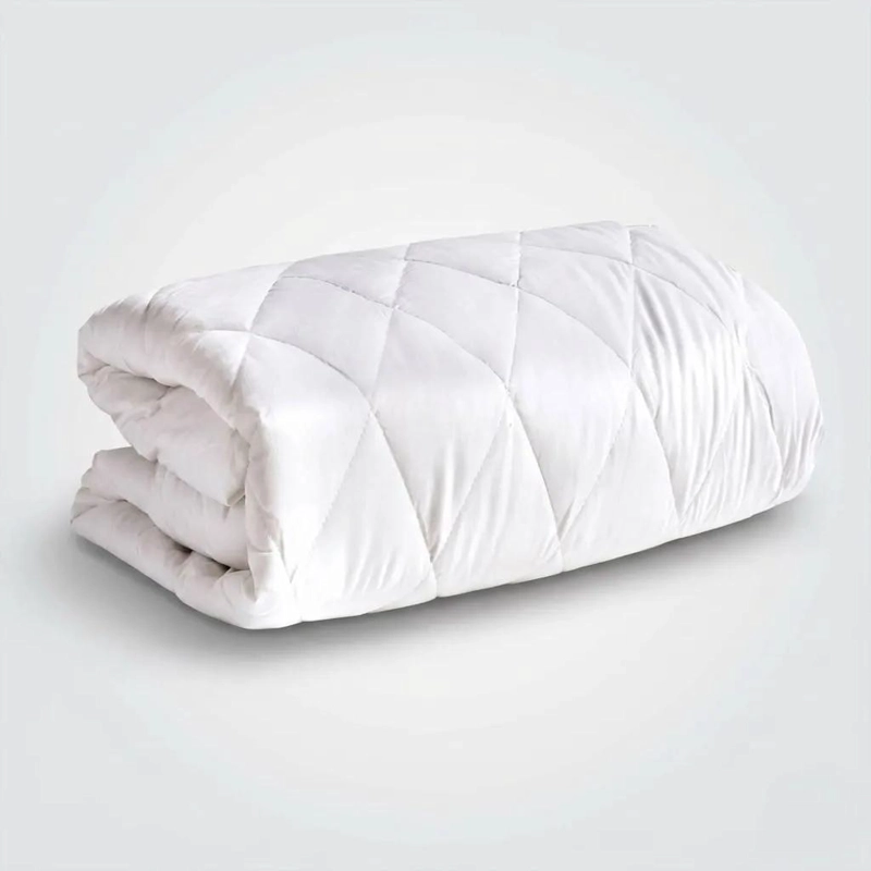 CUBRECOLCHON IMPERMEABLE 1 PLAZA CON FUNDA DE ALMOHADA - 1