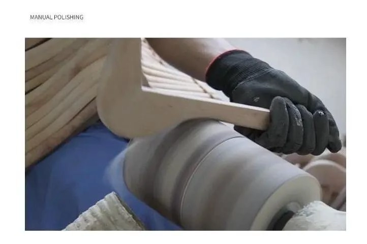 PACK DE 15 COLGADORES DE MADERA PARA ROPA CON GANCHO ROTATIVO - 7