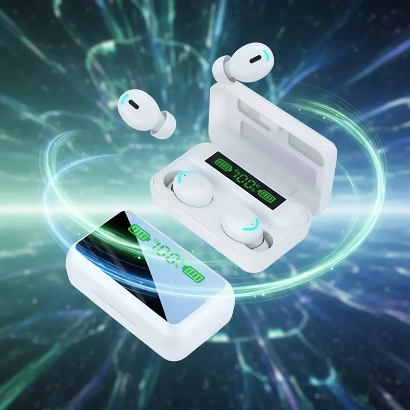 AUDIFONOS BLUETOOTH IN-EAR R11 COLOR BLANCO CON MICROFONO - 8