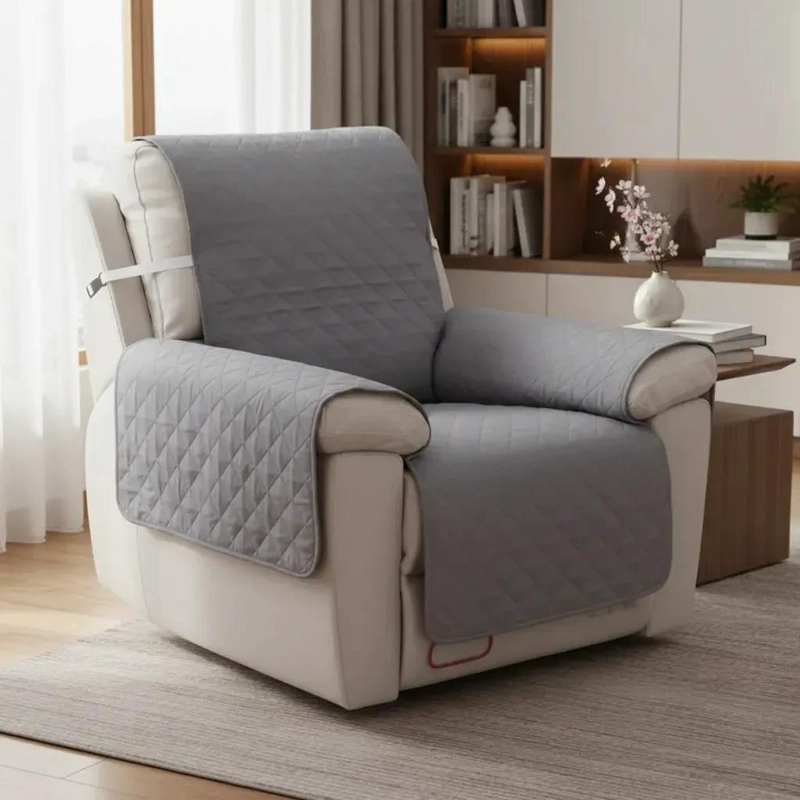 FUNDA IMPERMEABLE ADAPTABLE PARA SOFA DE 1 CUERPO - 1