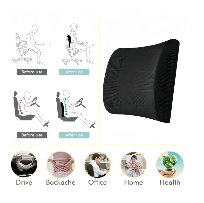 COJIN ORTOPE DICO LUMBAR PARA SILLAS Y AUTOMOVILES - 3