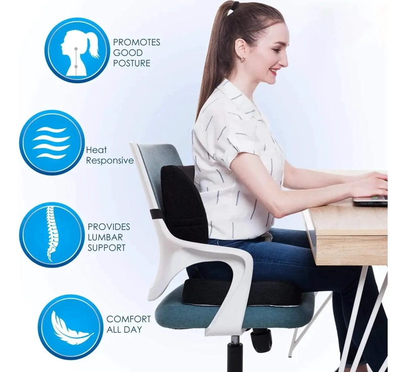 COJIN ORTOPE DICO LUMBAR PARA SILLAS Y AUTOMOVILES - 4