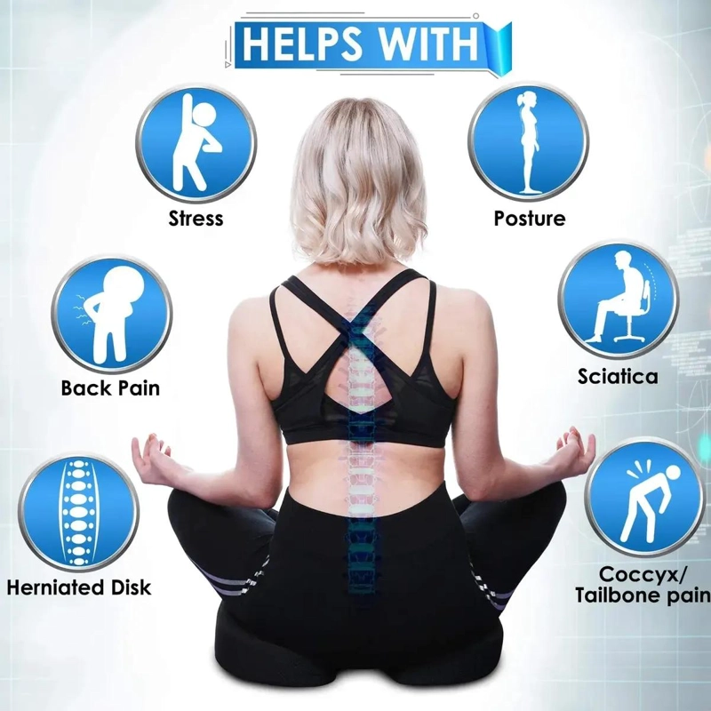 COJIN ORTOPE DICO LUMBAR PARA SILLAS Y AUTOMOVILES - 5