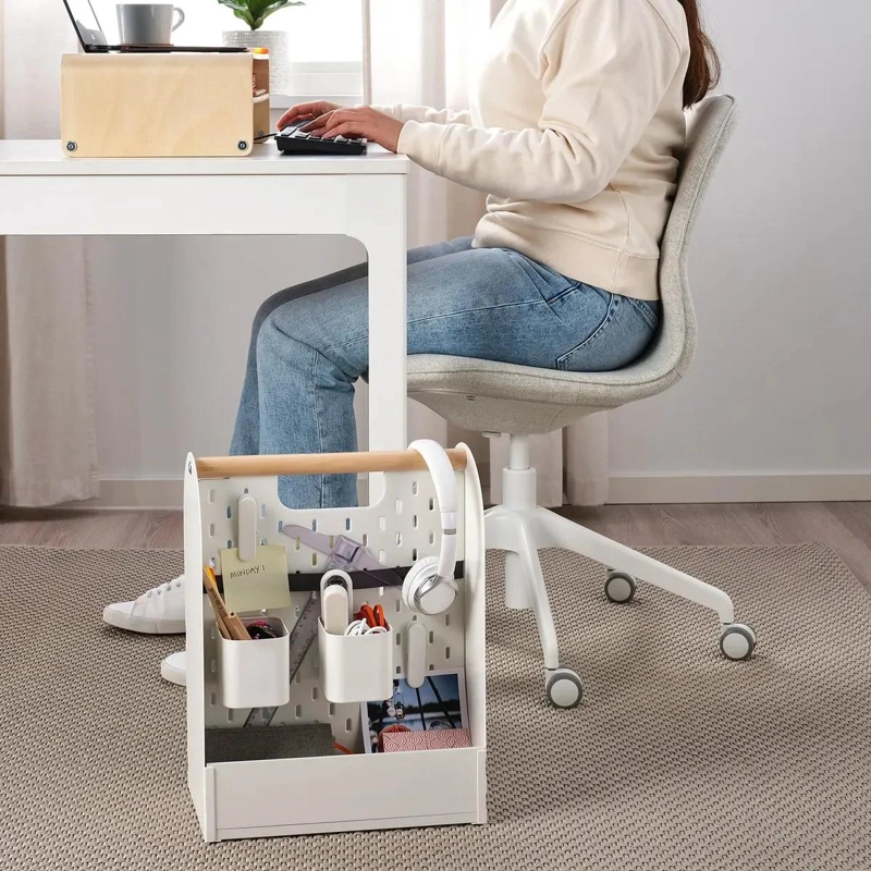 ORGANIZADOR DE ESCRITORIO PORTATIL BLANCO 33X21X43 CM - 5