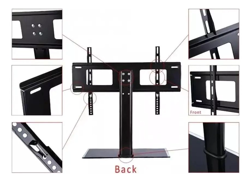SOPORTE UNIVERSAL MOVIL PARA TELEVISORES DE 37 A 55 PULGADAS - 2