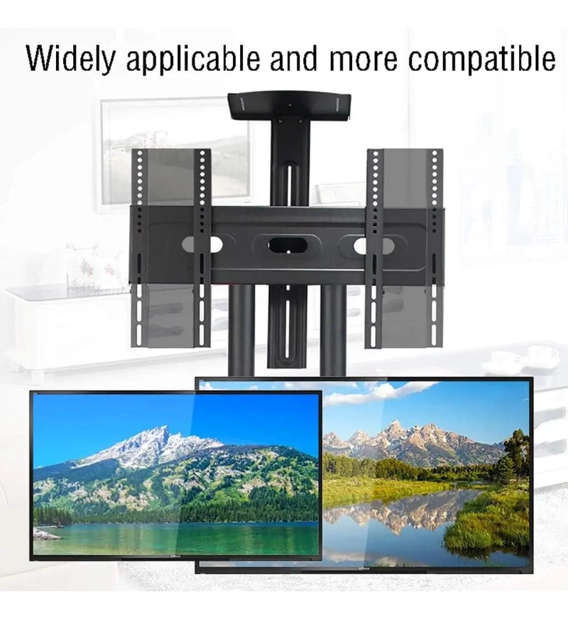 SOPORTE MOVIL PARA TV DE 32 A 70 PULGADAS CON RUEDAS - 4