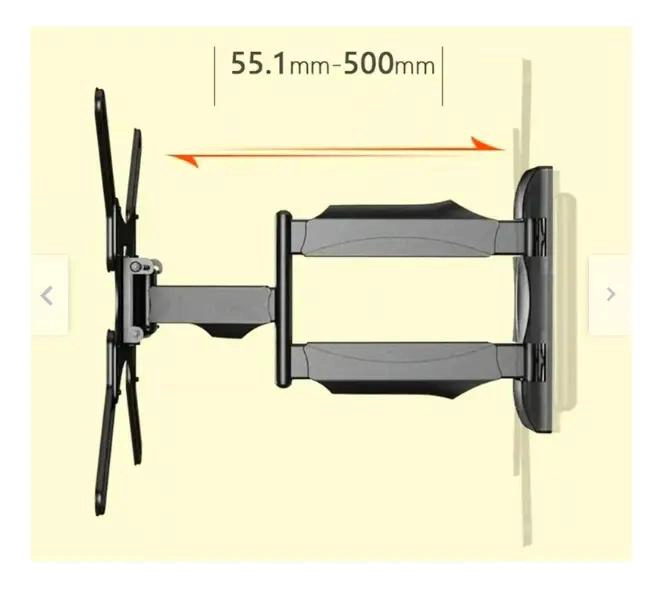SOPORTE DE PARED ARTICULADO PARA TELEVISORES DE 32 A 55 PULGADAS - 3