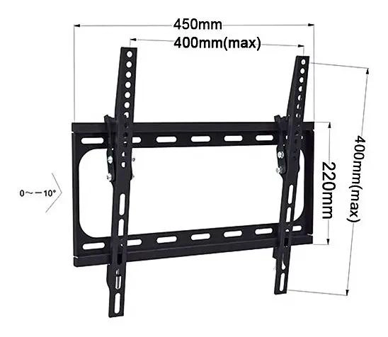 SOPORTE INCLINADO PARA TV Y MONITOR DE 23 A 65 PULGADAS - 6